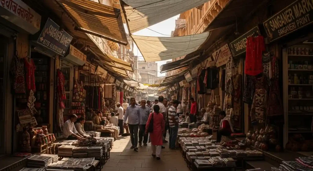 Sanganer Market