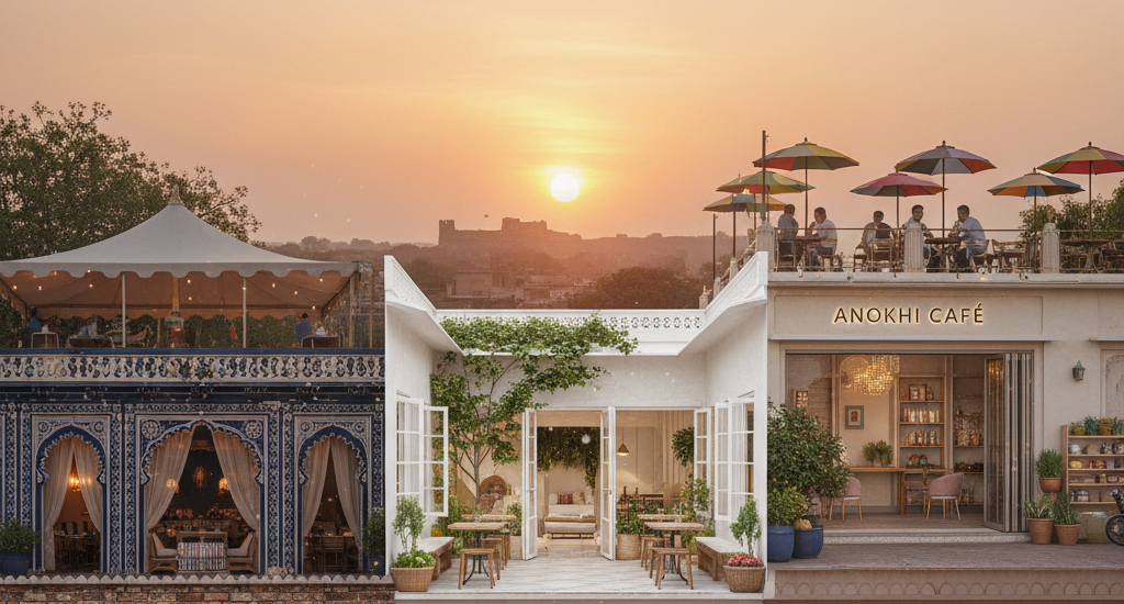 Aesthetic Cafes in Jaipur