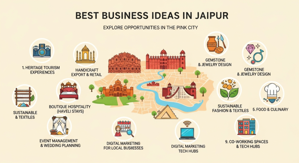 business ideas in jaipur